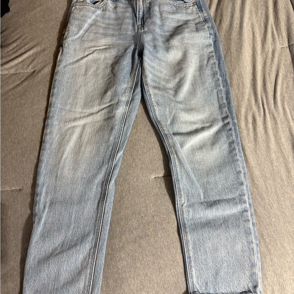 American Eagle Outfitters Light Blue Straight Jeans